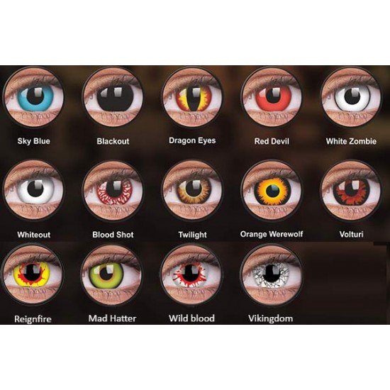 ColourVUE Crazy Lens One Day Έγχρωμοι Ημερήσιοι 2τμχ - COLORVUE VISION